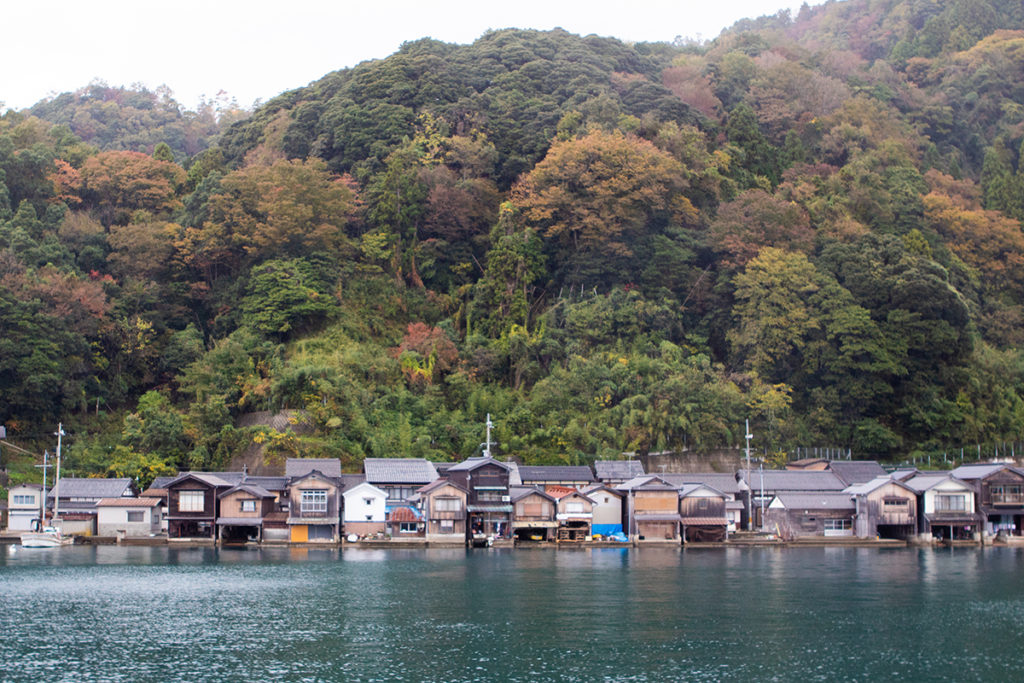 Ine Bay Funaya Boathouses